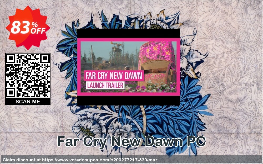 Far Cry New Dawn PC Coupon Code Apr 2024, 83% OFF - VotedCoupon