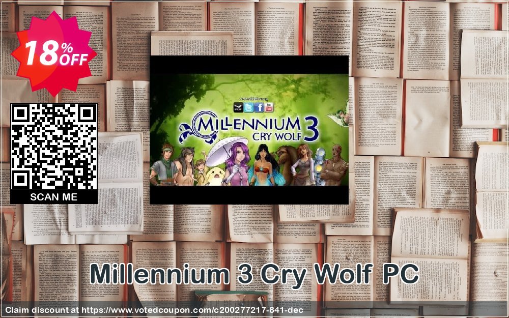 Millennium 3 Cry Wolf PC Coupon Code May 2024, 18% OFF - VotedCoupon
