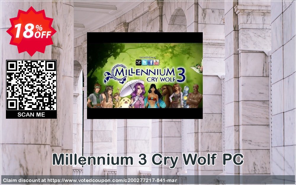 Millennium 3 Cry Wolf PC Coupon, discount Millennium 3 Cry Wolf PC Deal. Promotion: Millennium 3 Cry Wolf PC Exclusive offer 