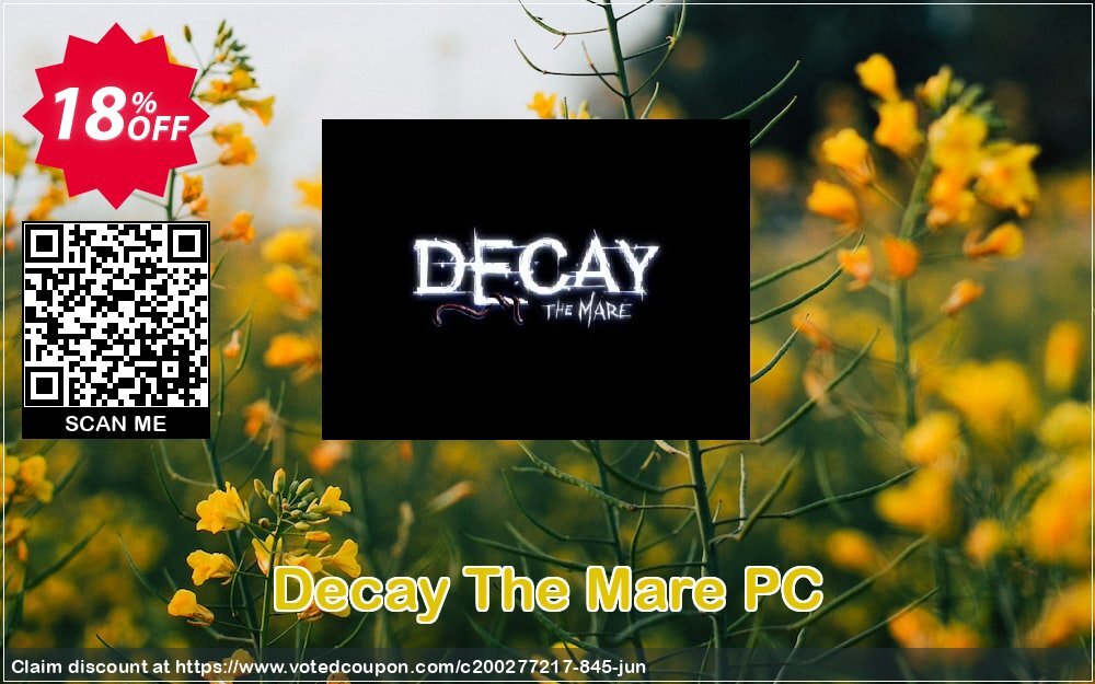 Decay The Mare PC Coupon, discount Decay The Mare PC Deal. Promotion: Decay The Mare PC Exclusive offer 