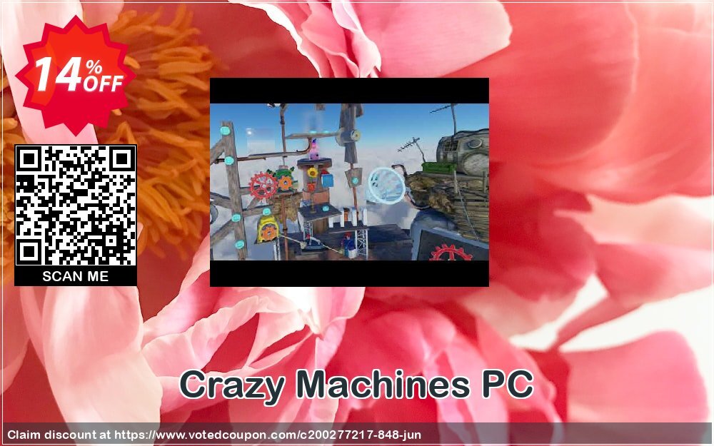 Crazy MAChines PC Coupon, discount Crazy Machines PC Deal. Promotion: Crazy Machines PC Exclusive offer 