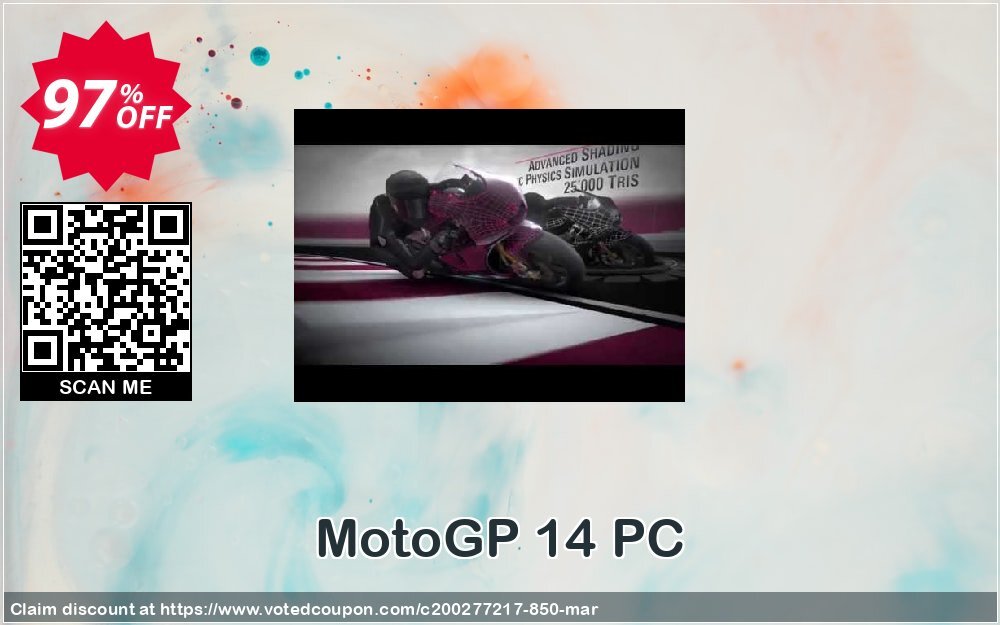 MotoGP 14 PC Coupon, discount MotoGP 14 PC Deal. Promotion: MotoGP 14 PC Exclusive offer 