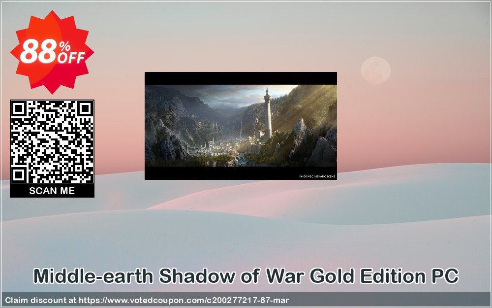 Middle-earth Shadow of War Gold Edition PC Coupon, discount Middle-earth Shadow of War Gold Edition PC Deal. Promotion: Middle-earth Shadow of War Gold Edition PC Exclusive offer 