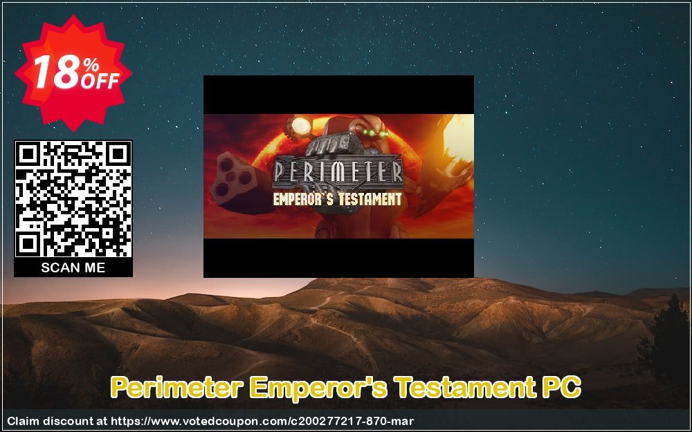 Perimeter Emperor's Testament PC Coupon, discount Perimeter Emperor's Testament PC Deal. Promotion: Perimeter Emperor's Testament PC Exclusive offer 