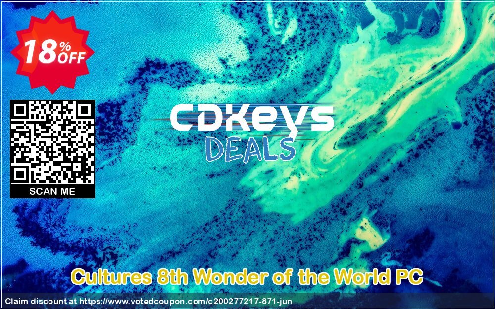 Cultures 8th Wonder of the World PC Coupon, discount Cultures 8th Wonder of the World PC Deal. Promotion: Cultures 8th Wonder of the World PC Exclusive offer 