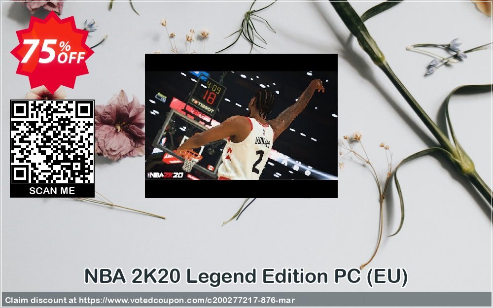 NBA 2K20 Legend Edition PC, EU  Coupon Code May 2024, 75% OFF - VotedCoupon