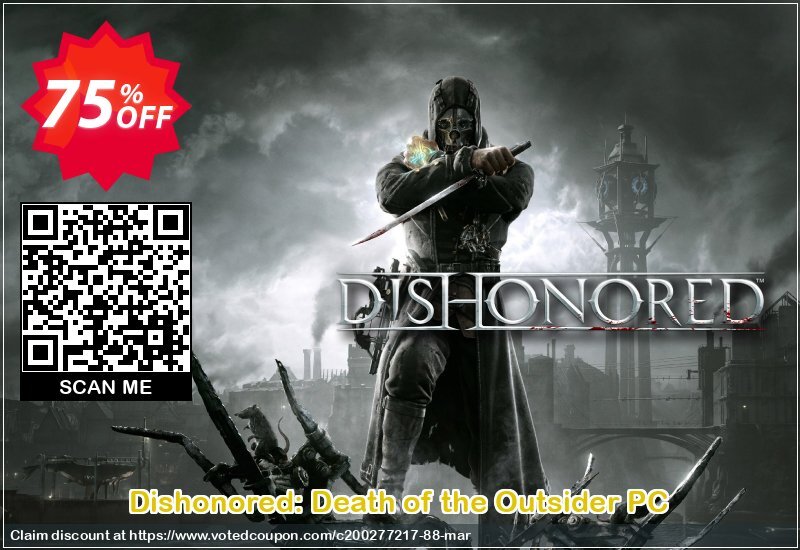 Dishonored: Death of the Outsider PC Coupon, discount Dishonored: Death of the Outsider PC Deal. Promotion: Dishonored: Death of the Outsider PC Exclusive offer 