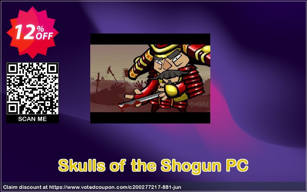 Skulls of the Shogun PC Coupon Code May 2024, 12% OFF - VotedCoupon