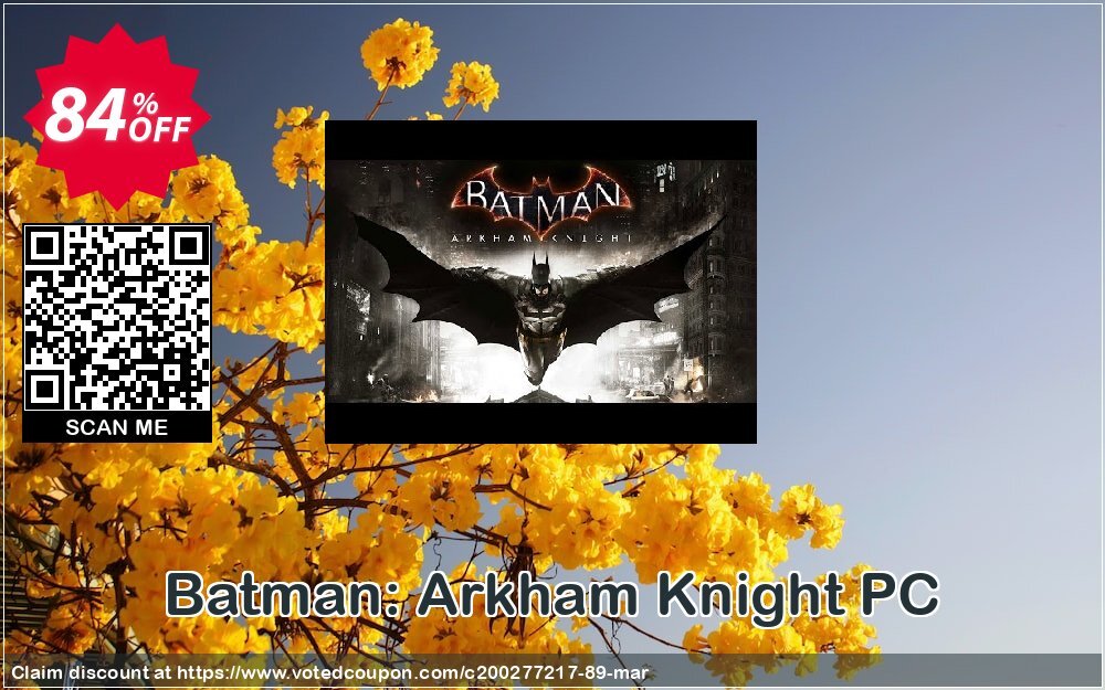 Batman: Arkham Knight PC Coupon Code May 2024, 84% OFF - VotedCoupon