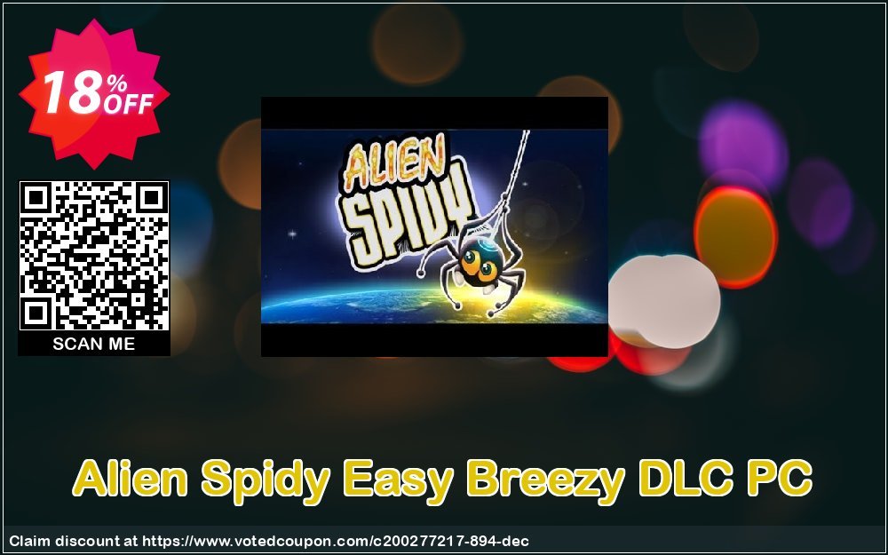 Alien Spidy Easy Breezy DLC PC Coupon, discount Alien Spidy Easy Breezy DLC PC Deal. Promotion: Alien Spidy Easy Breezy DLC PC Exclusive offer 