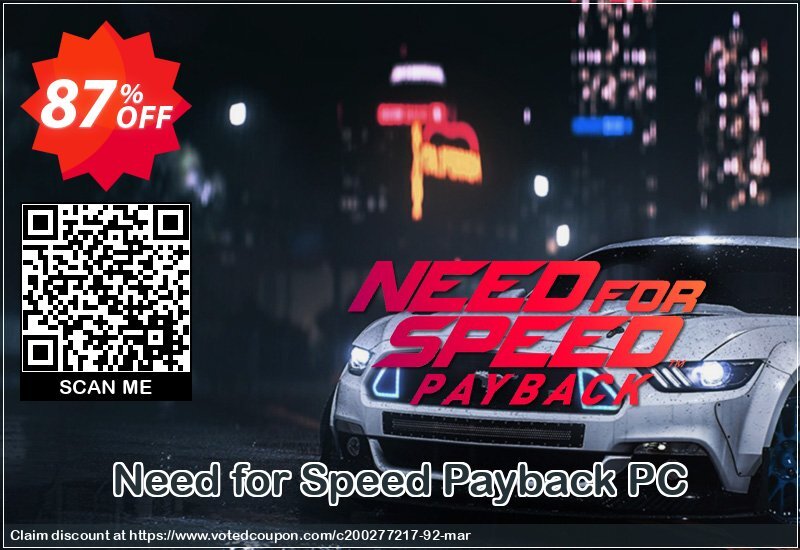 Need for Speed Payback PC Coupon Code Apr 2024, 87% OFF - VotedCoupon