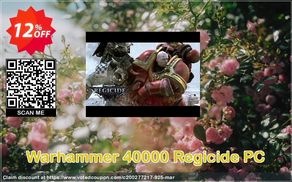 Warhammer 40000 Regicide PC Coupon Code May 2024, 12% OFF - VotedCoupon