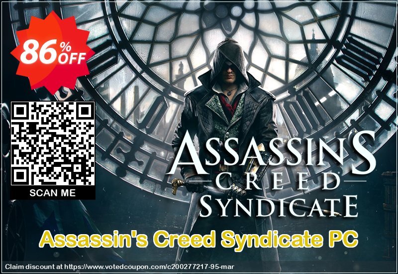 Assassin's Creed Syndicate PC Coupon, discount Assassin's Creed Syndicate PC Deal. Promotion: Assassin's Creed Syndicate PC Exclusive offer 