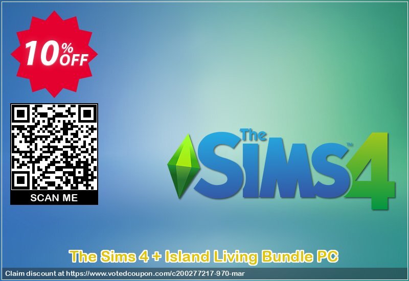 The Sims 4 + Island Living Bundle PC Coupon, discount The Sims 4 + Island Living Bundle PC Deal. Promotion: The Sims 4 + Island Living Bundle PC Exclusive offer 