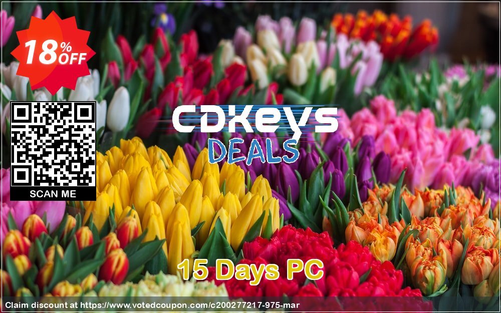 15 Days PC Coupon Code Apr 2024, 18% OFF - VotedCoupon