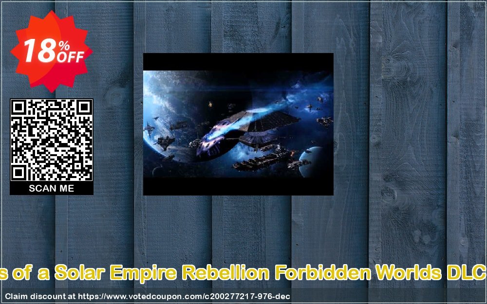 Sins of a Solar Empire Rebellion Forbidden Worlds DLC PC Coupon Code Apr 2024, 18% OFF - VotedCoupon