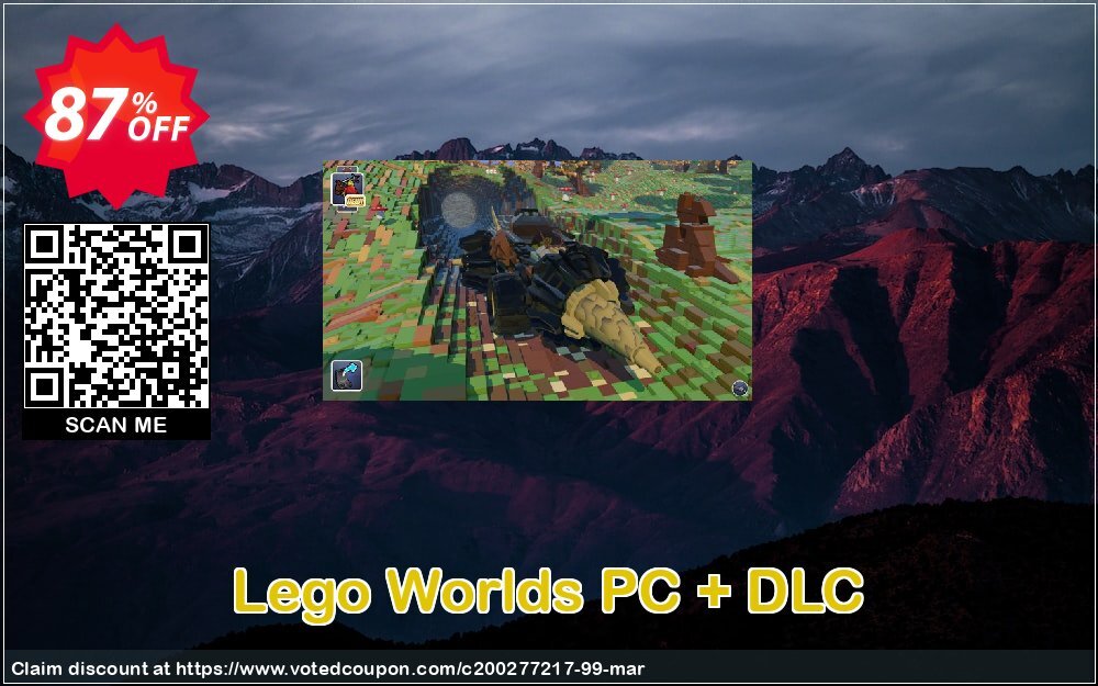 Lego Worlds PC + DLC Coupon, discount Lego Worlds PC + DLC Deal. Promotion: Lego Worlds PC + DLC Exclusive offer 