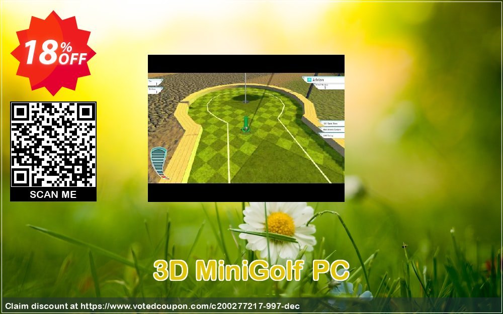3D MiniGolf PC Coupon, discount 3D MiniGolf PC Deal. Promotion: 3D MiniGolf PC Exclusive offer 