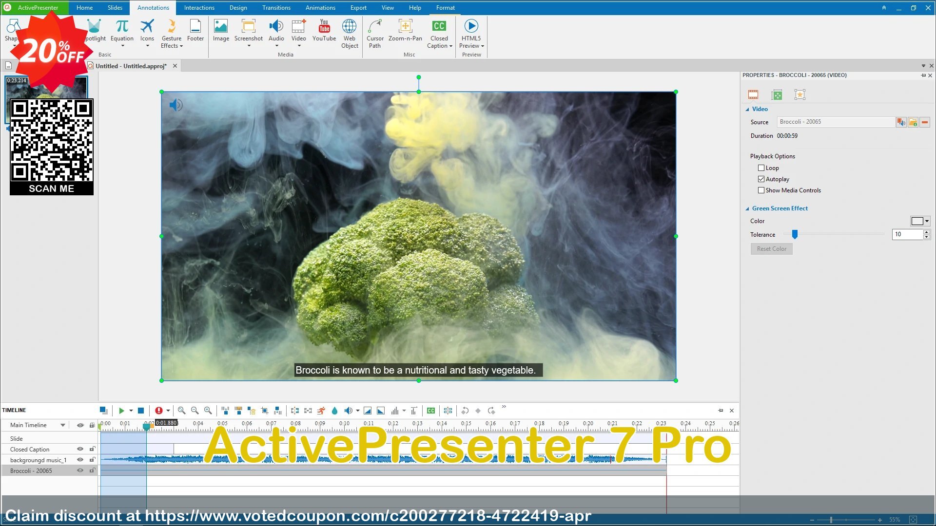 ActivePresenter 7 Pro Coupon Code May 2024, 20% OFF - VotedCoupon