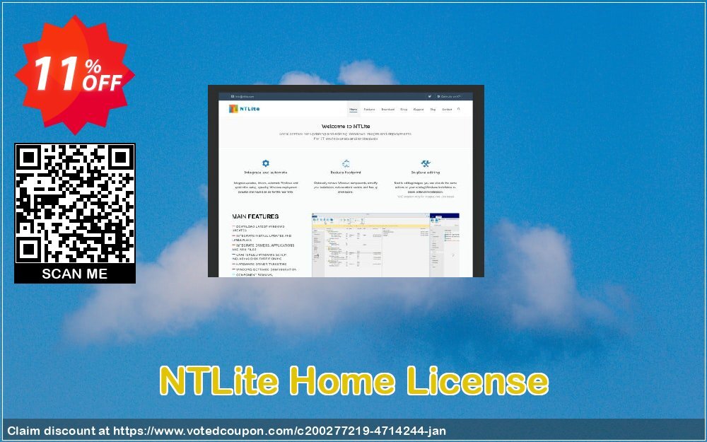 NTLite Home Plan Coupon, discount NTLite Home License Awful promotions code 2024. Promotion: Awful promotions code of NTLite Home License 2024