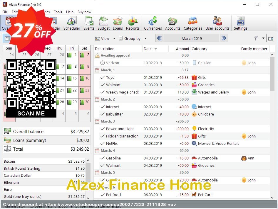 Alzex Finance Home Coupon, discount Christmas Sale. Promotion: Fearsome discounts code of Alzex Finance Home 2023
