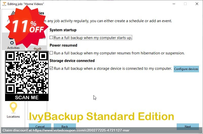 IvyBackup Standard Edition Coupon Code Apr 2024, 11% OFF - VotedCoupon