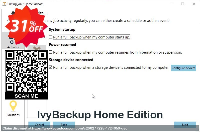 IvyBackup Home Edition Coupon, discount 30% OFF IvyBackup Home Edition Dec 2023. Promotion: Dreaded promotions code of IvyBackup Home Edition, tested in December 2023
