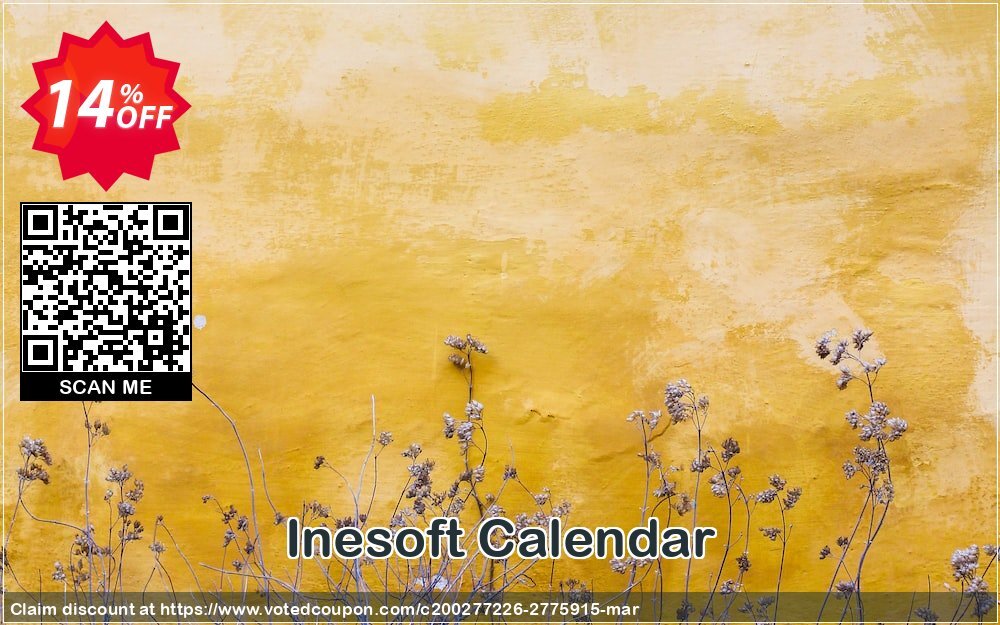 Inesoft Calendar Coupon, discount Inesoft Calendar 2 Eng Excellent discounts code 2024. Promotion: Excellent discounts code of Inesoft Calendar 2 Eng 2024