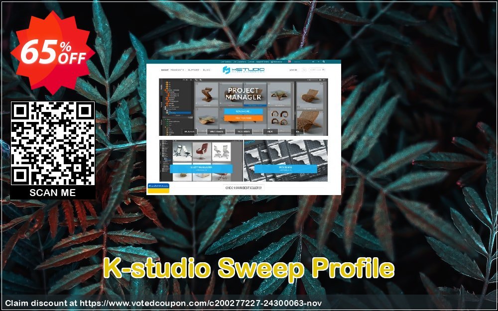 K-studio Sweep Profile Coupon, discount Spring Sale. Promotion: Wondrous promo code of Sweep Profile 2023