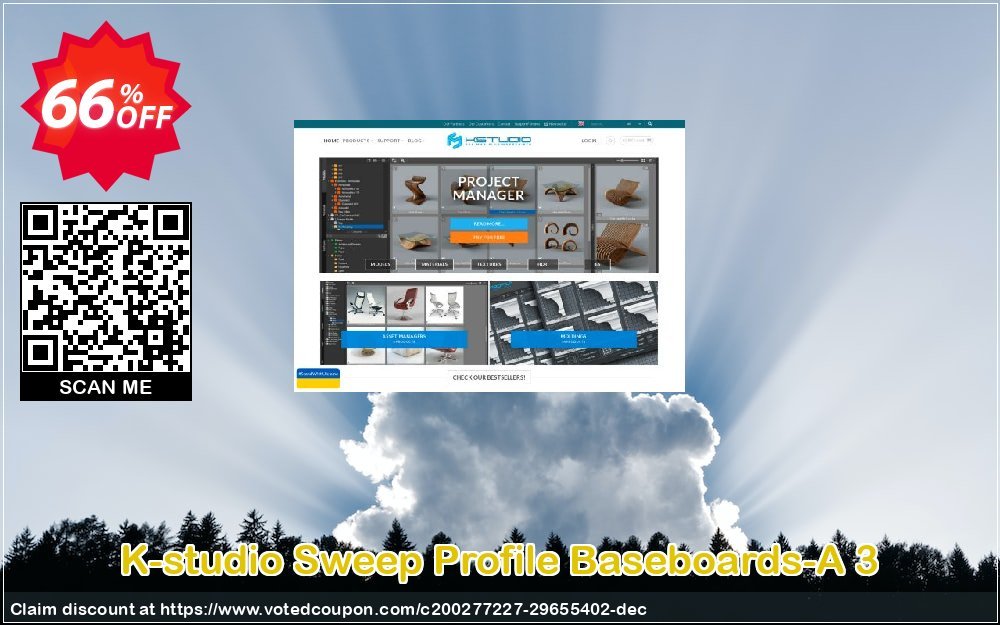 K-studio Sweep Profile Baseboards-A 3 Coupon, discount Sweep Profile Baseboards-A 3 Wondrous promo code 2023. Promotion: Wondrous promo code of Sweep Profile Baseboards-A 3 2023