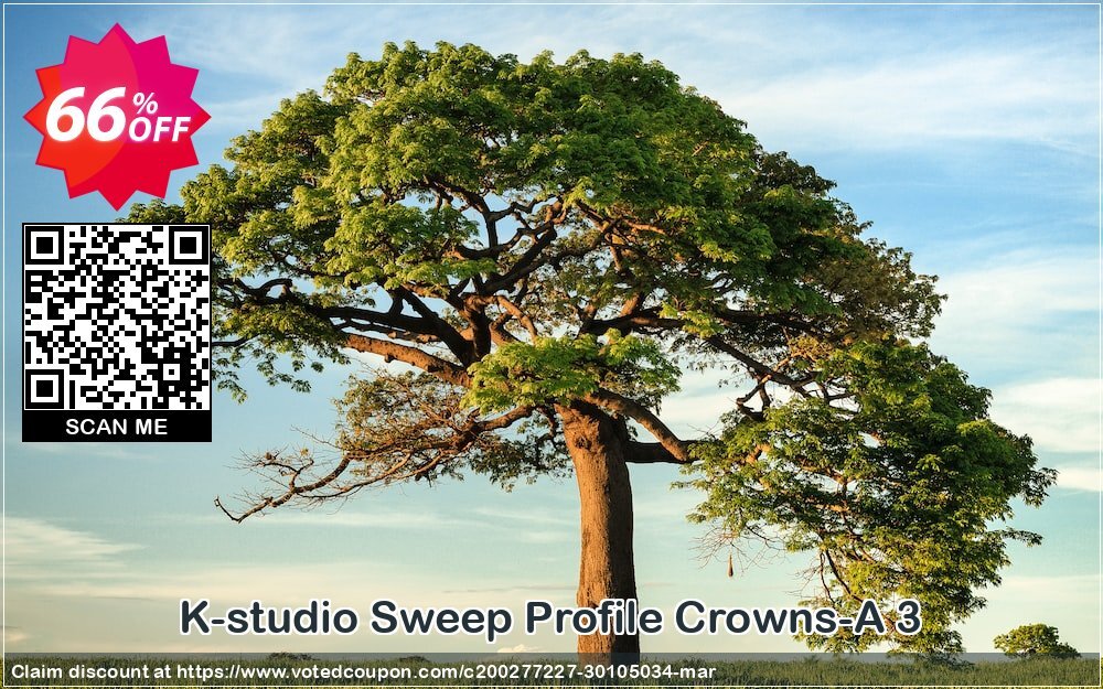 K-studio Sweep Profile Crowns-A 3 Coupon, discount Sweep Profile Crowns-A 3 Best discounts code 2024. Promotion: Best discounts code of Sweep Profile Crowns-A 3 2024