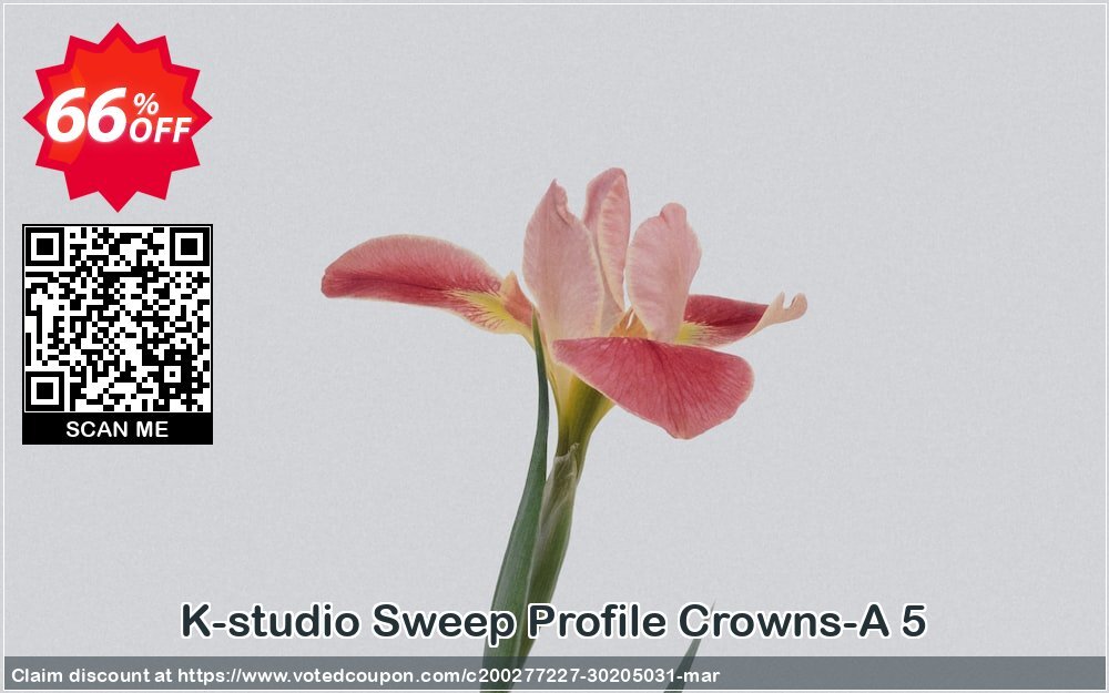 K-studio Sweep Profile Crowns-A 5 Coupon, discount Sweep Profile Crowns-A 5 Excellent sales code 2024. Promotion: Excellent sales code of Sweep Profile Crowns-A 5 2024