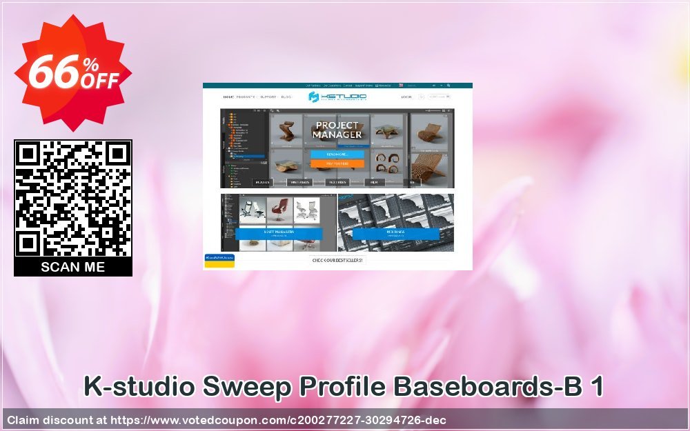 K-studio Sweep Profile Baseboards-B 1 Coupon, discount Sweep Profile Baseboards-B 1 Stirring promo code 2023. Promotion: Stirring promo code of Sweep Profile Baseboards-B 1 2023