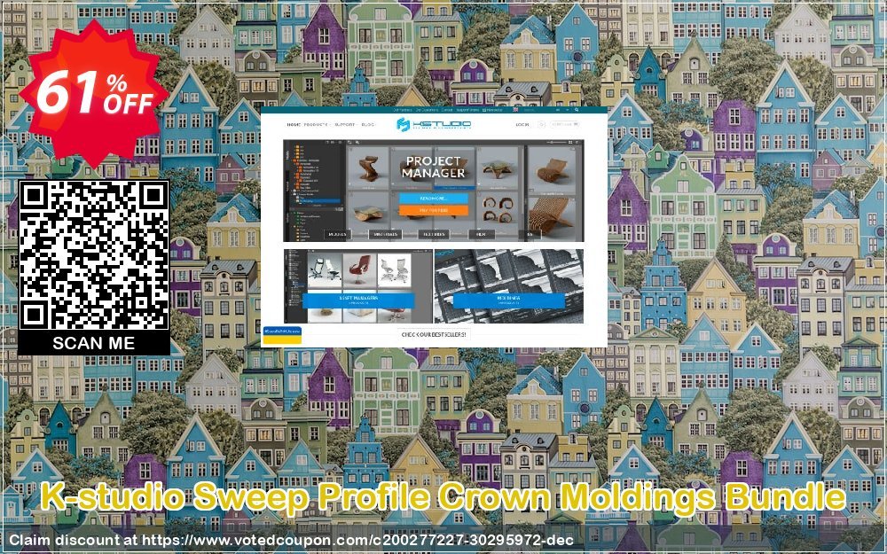 K-studio Sweep Profile Crown Moldings Bundle Coupon, discount Sweep Profile Crown Moldings Bundle Dreaded promo code 2023. Promotion: Dreaded promo code of Sweep Profile Crown Moldings Bundle 2023