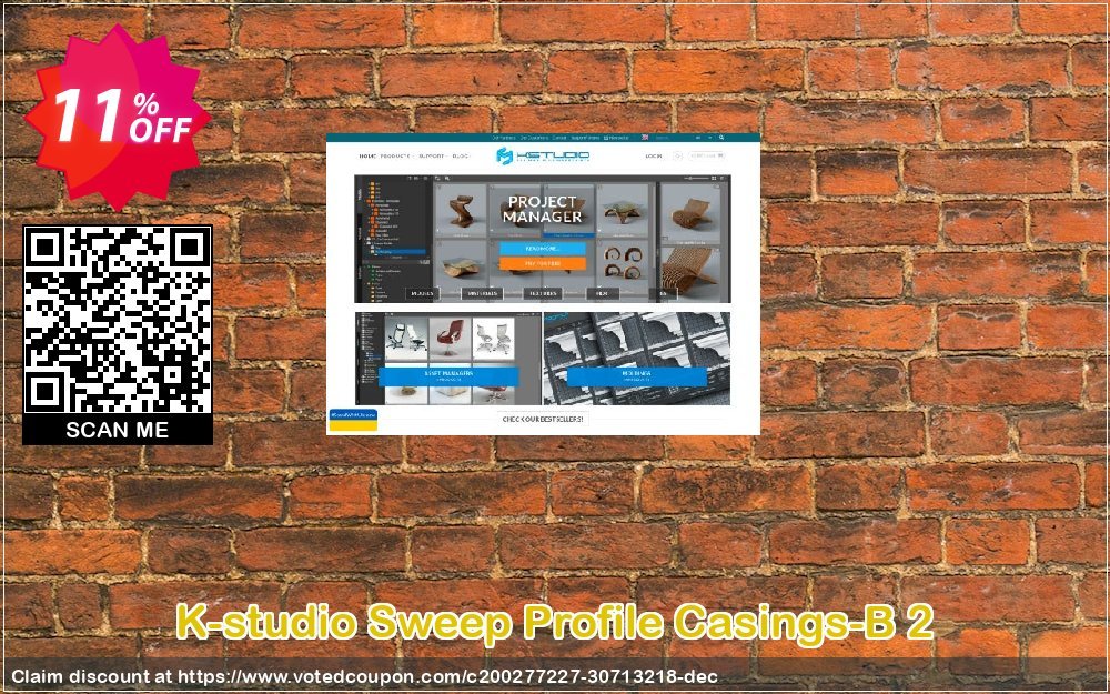 K-studio Sweep Profile Casings-B 2 Coupon Code May 2024, 11% OFF - VotedCoupon