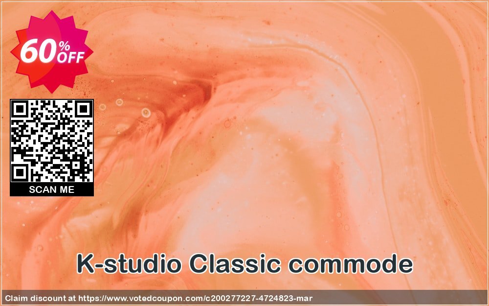 K-studio Classic commode Coupon Code Apr 2024, 60% OFF - VotedCoupon