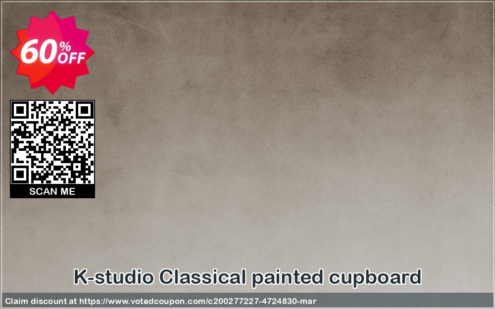 K-studio Classical painted cupboard Coupon, discount Spring Sale. Promotion: Special deals code of Classical painted cupboard 2024