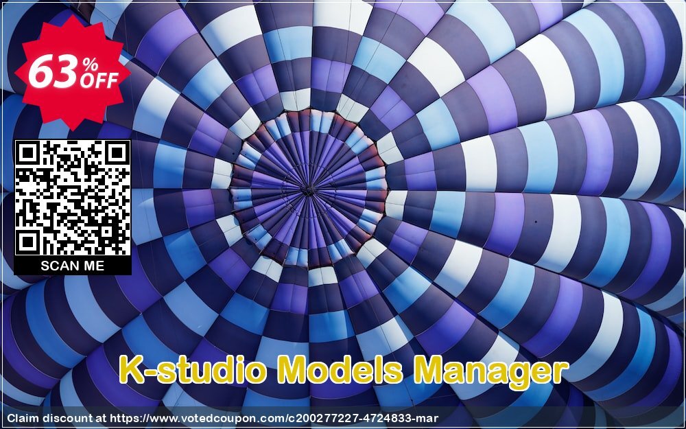 K-studio Models Manager Coupon, discount Spring Sale. Promotion: Wonderful promo code of Models Manager 2024