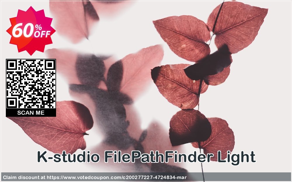 K-studio FilePathFinder Light Coupon Code May 2024, 60% OFF - VotedCoupon