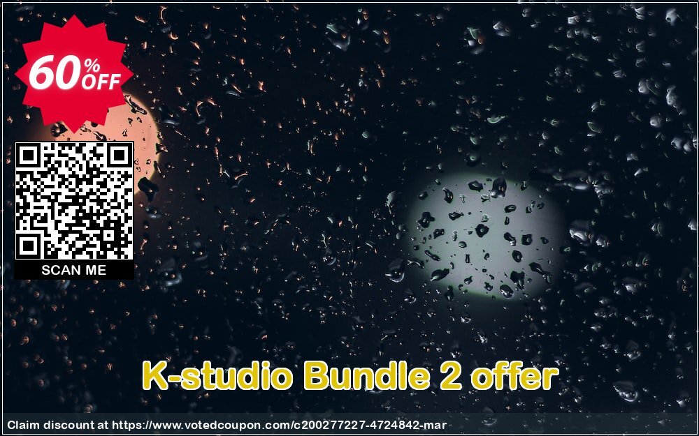 K-studio Bundle 2 offer Coupon, discount Spring Sale. Promotion: Dreaded promotions code of K-studio Bundle 2 2024