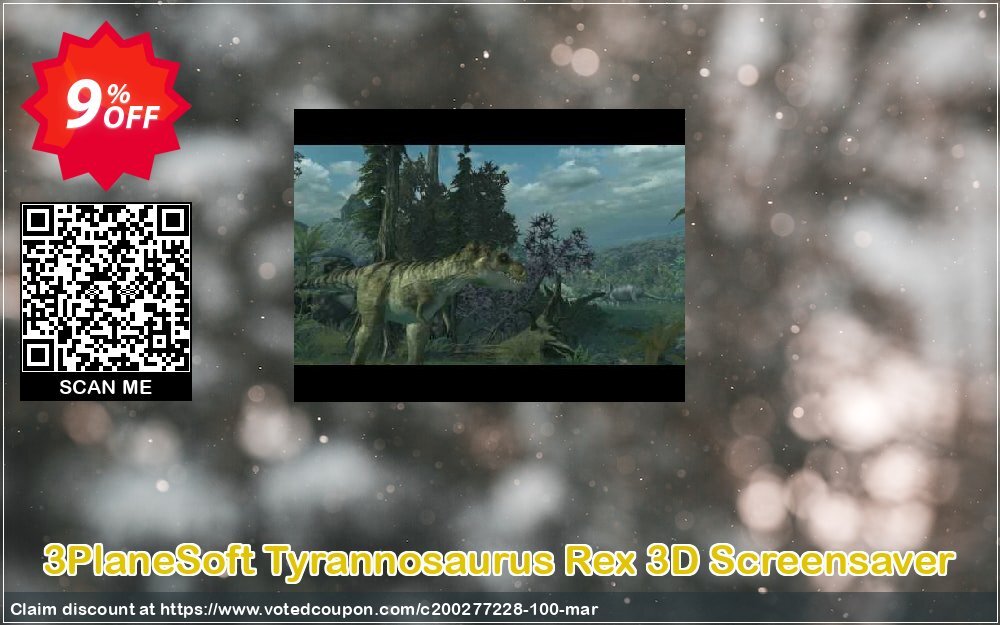 3PlaneSoft Tyrannosaurus Rex 3D Screensaver Coupon Code May 2024, 9% OFF - VotedCoupon