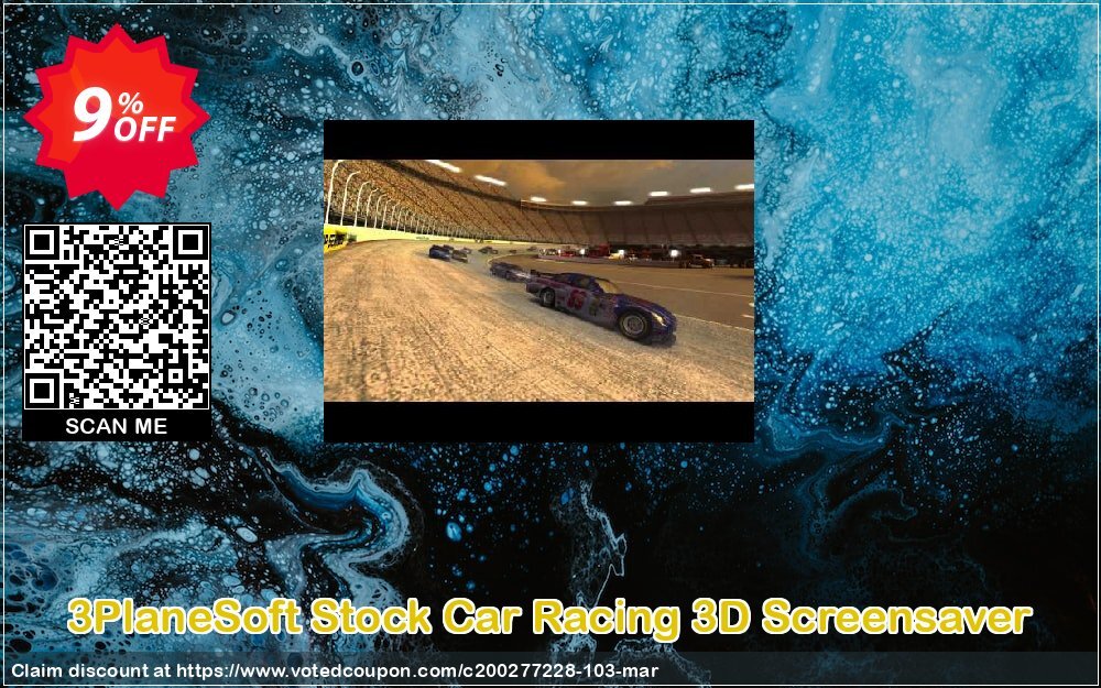 3PlaneSoft Stock Car Racing 3D Screensaver Coupon, discount 3PlaneSoft Stock Car Racing 3D Screensaver Coupon. Promotion: 3PlaneSoft Stock Car Racing 3D Screensaver offer discount