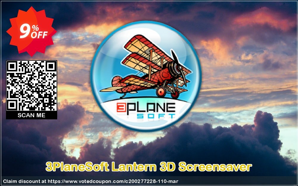 3PlaneSoft Lantern 3D Screensaver Coupon, discount 3PlaneSoft Lantern 3D Screensaver Coupon. Promotion: 3PlaneSoft Lantern 3D Screensaver offer discount