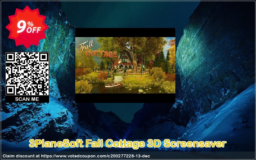 3PlaneSoft Fall Cottage 3D Screensaver Coupon, discount 3PlaneSoft Fall Cottage 3D Screensaver Coupon. Promotion: 3PlaneSoft Fall Cottage 3D Screensaver offer discount