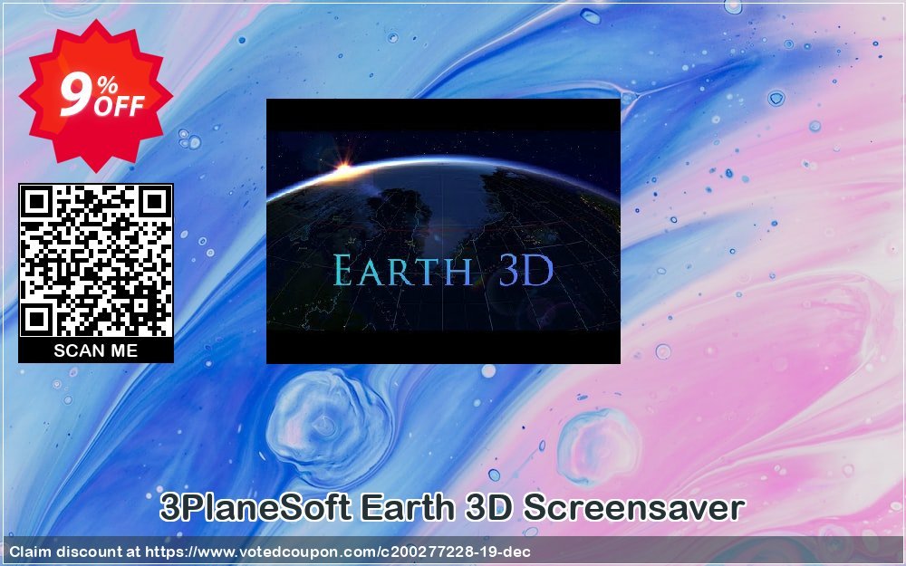 3PlaneSoft Earth 3D Screensaver Coupon, discount 3PlaneSoft Earth 3D Screensaver Coupon. Promotion: 3PlaneSoft Earth 3D Screensaver offer discount