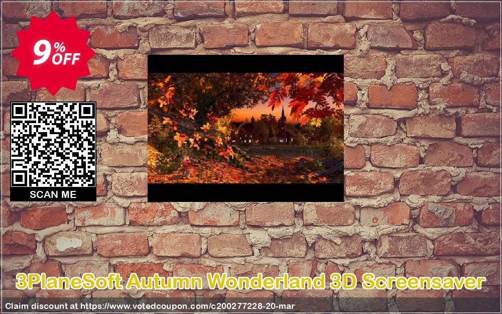 3PlaneSoft Autumn Wonderland 3D Screensaver