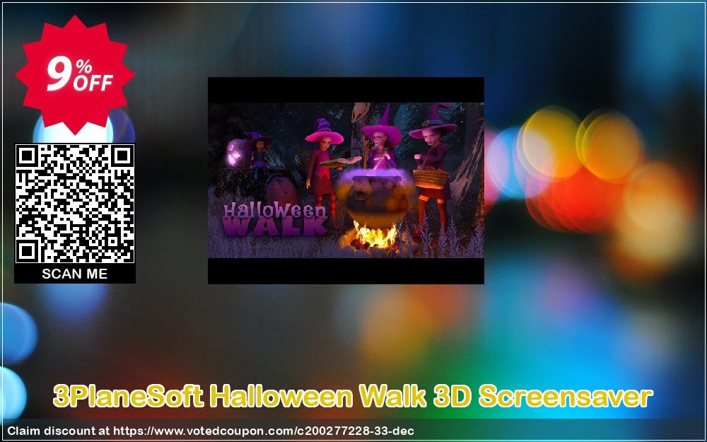 3PlaneSoft Halloween Walk 3D Screensaver Coupon, discount 3PlaneSoft Halloween Walk 3D Screensaver Coupon. Promotion: 3PlaneSoft Halloween Walk 3D Screensaver offer discount