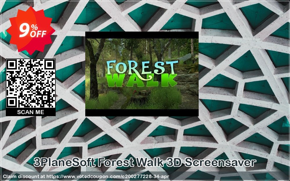 3PlaneSoft Forest Walk 3D Screensaver Coupon, discount 3PlaneSoft Forest Walk 3D Screensaver Coupon. Promotion: 3PlaneSoft Forest Walk 3D Screensaver offer discount