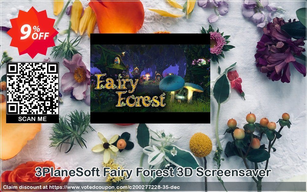 3PlaneSoft Fairy Forest 3D Screensaver Coupon Code May 2024, 9% OFF - VotedCoupon