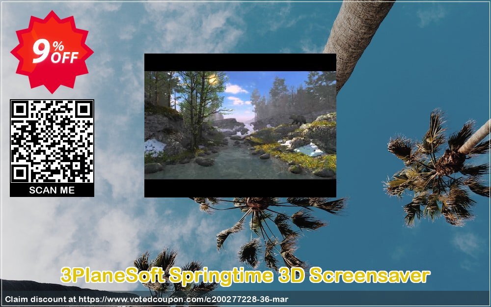 3PlaneSoft Springtime 3D Screensaver Coupon, discount 3PlaneSoft Springtime 3D Screensaver Coupon. Promotion: 3PlaneSoft Springtime 3D Screensaver offer discount